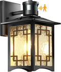 Dusk to Dawn Motion Sensor Light, Outdoor Light Fixture, Aluminum Wall Sconce Lighting, Front Porch Light, Exterior Lights for House Patio, Outside Lights, Wall Mount Anti-Rust Lantern