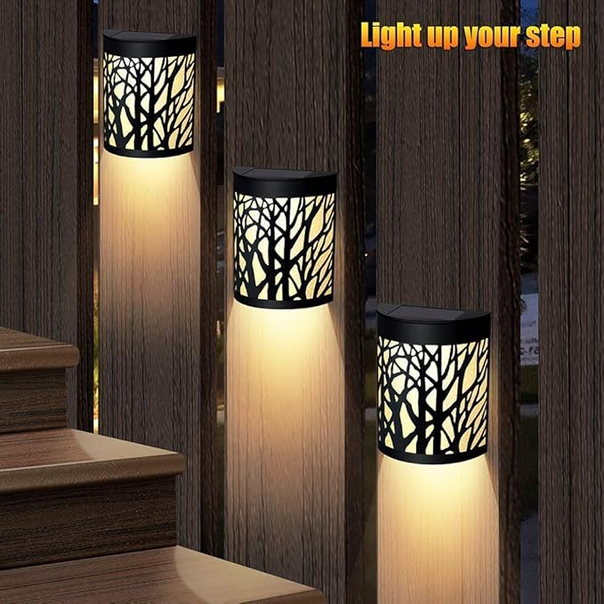DenicMic Solar Lantern 1 Pack + Wall Lights 2 Pack