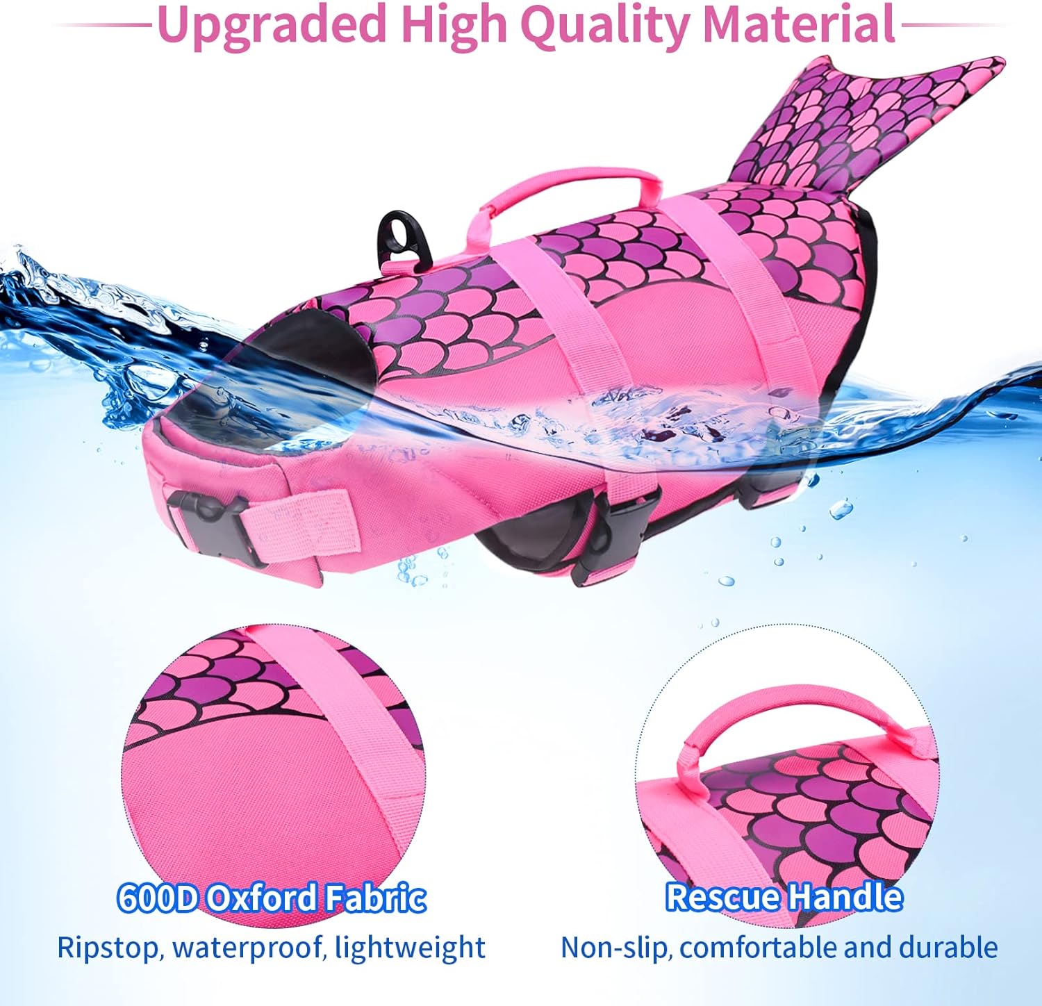 Dog life jacket pet swiming wear