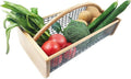 Garden Hod Harvest Basket, Durable Wooden Gardening, Supply Suitable For Kitchen, Picnic And Outdoor Picking