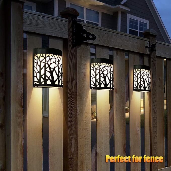 DenicMic Solar Lantern 1 Pack + Wall Lights 2 Pack