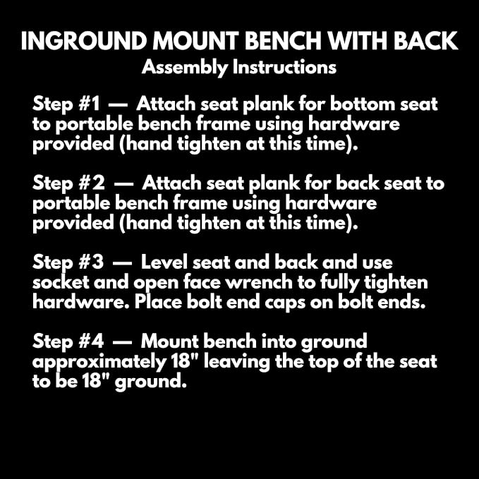 Heavy-Duty Outdoor Bench Thermoplastic Coated, Expanded Metal, Commercial-Grade Seating, Made in America (Inground with Back, 8 Ft, Textured Yellow)