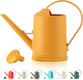 Plastic Indoor Watering Can with Detachable Sprinkler Head - 68oz (1/2 Gallon) for House Plants and Flowers