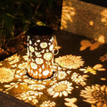 Solar Lanterns Sunflower Lights, Outdoor Garden Decor Waterproof Hanging Lantern Sunflower Solar Lights Gifts for Women Mom Grandma Decorative Yard Patio Deck Porch, 1 Pack