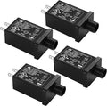 Replacement Yard Inflatable Adapter Power Supply Adaptor - 12V 1.5A 4Pcs- Inflatable Plug Replacement Class 2 Power Supply - for Christmas Tree Light/Thanksgiving Yard Blow Up Decorations