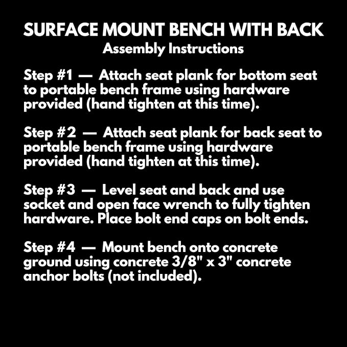 Coated Outdoor Furniture Heavy-Duty Outdoor Bench Thermoplastic Coated, Expanded Metal, Commercial-Grade Seating, Made in America (Surface with Back, 8 Ft, Tan)