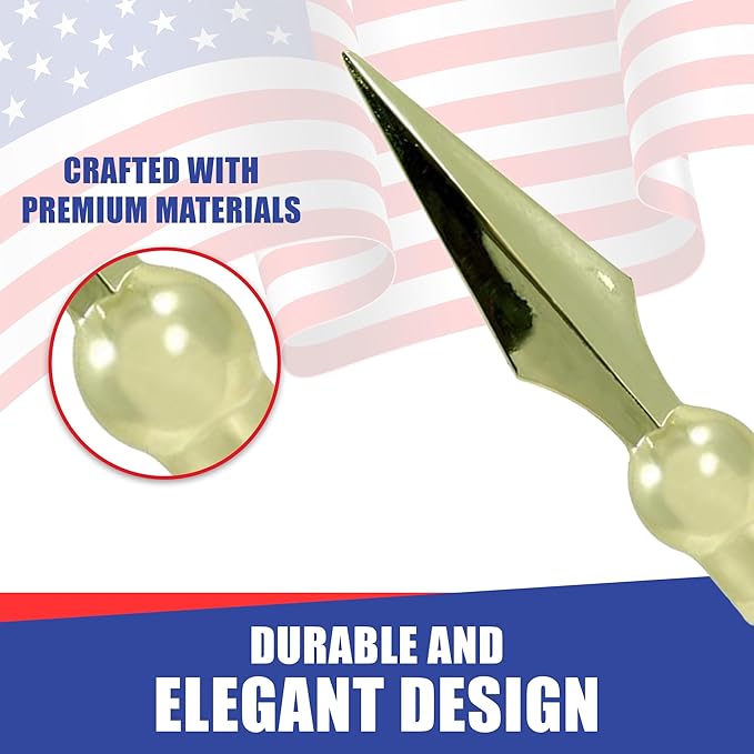 Super Tough Indoor Flag Pole kit 7ft - Metal Spear - Gold Texture Base - Aluminum Flagpole with Brass Finish - Heavy Duty Inside House Flagstaff - Interior Shaft and Stand - No Ensign Included