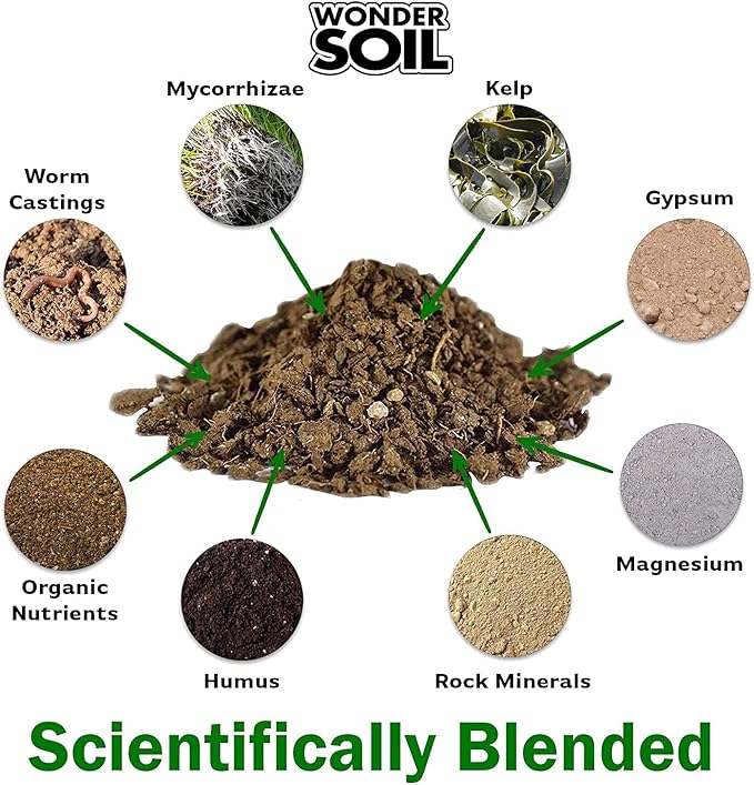 WONDER SOIL | 1000 Organic Seed Starter Pellets | Ready to Plant Seed Starting Soil Loaded with Pre-Mixed Nutrients | Fast Germination | Indoor or Outdoor | 1000 Count