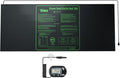 iPower 48" x 20" Durable Waterproof Seeding Heat Mat and Digital Thermometer Combo, for Germination, Indoor Gardening, Greenhouse