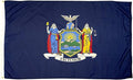 FlagSource New York Nylon State Flag, Made in USA, 8x12'