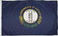 FlagSource Kentucky Nylon State Flag, Made in USA, 4x6'