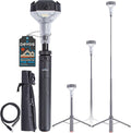 DEVOS - LIGHTRANGER 800 Mini Telescoping Camp Light, 4.5 Tall with 800 Lumens, Ultra Compact & Portable, Rechargeable LED Lantern, Up to 30-Hour Runtime, 1 Year Warranty, Includes Carry Case