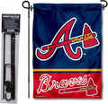 WinCraft Atlanta Garden Flag with Stand Holder