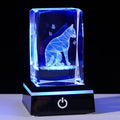 Qianwei Cat Gifts for Cat Lovers Women Girls, 3D Crystals Cat Memorial Figurines Statue Cat Themed Gifts Home Decor Anime Black pet Loss Gifts Cat Mom Gifts for Women Memorial Birthday Best Friend