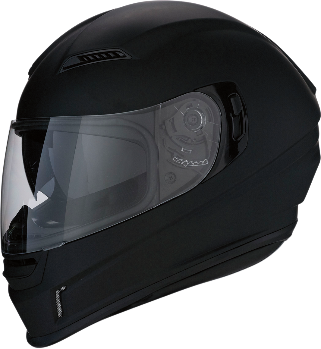 Z1R, Z1R Jackal Helmet - Flat Black, XS, Aerodynamic Shell Design, Anti-Fog Shield, and Advanced Ventilation by Z1R Part 0101-10798