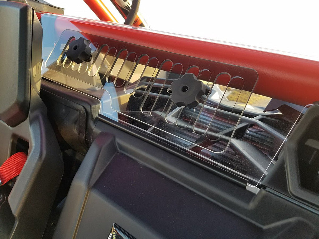 Spike Can-Am Maverick X3 Rear Shield With Sliding Vent