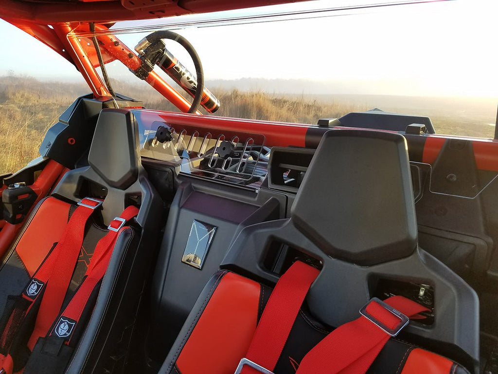 Spike Can-Am Maverick X3 Rear Shield With Sliding Vent