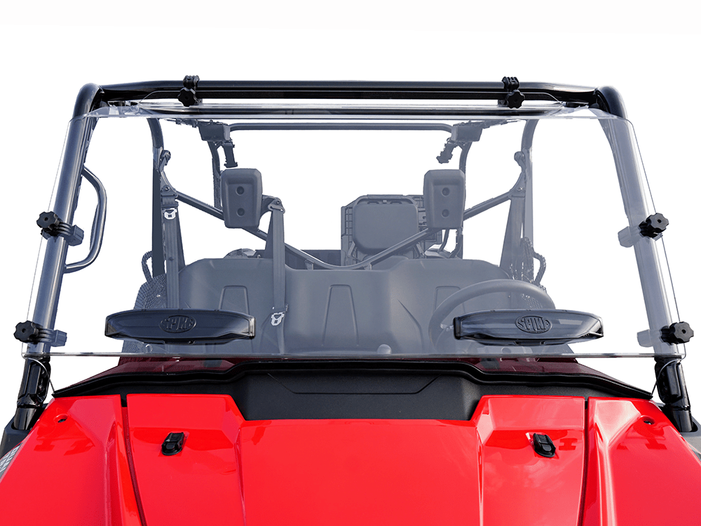 Spike Honda Pioneer 1000 TRR Windshield w/Dual Comfort Flow Vents-HC