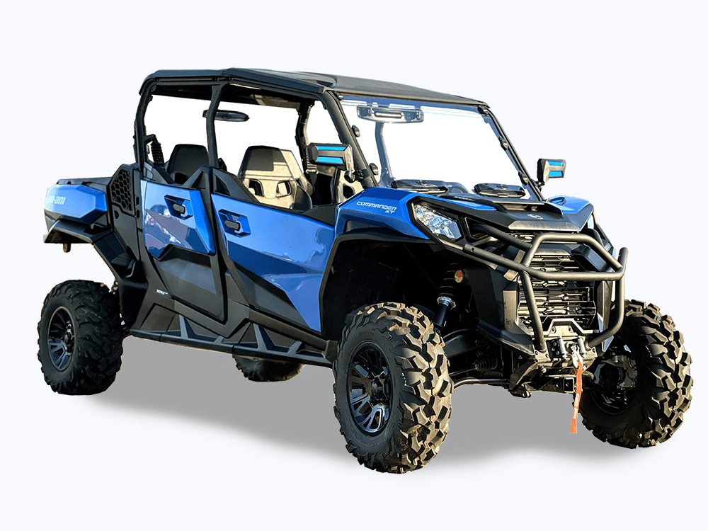 Spike Can-Am Maverick Trail/Sport & 2021+ Commander Front W/S w/Dual Vents-HC