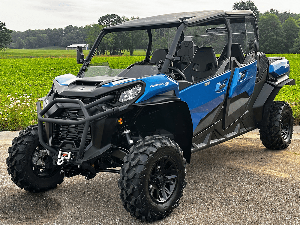 Spike Can-Am Maverick Trail/Sport & Commander Stealth Tinted Short Shield-HC