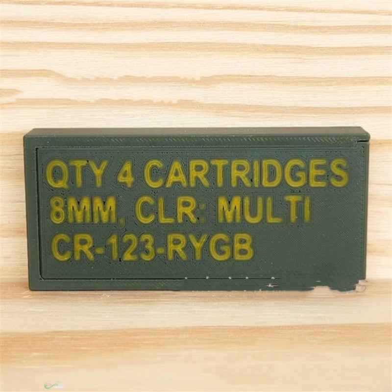 Tactical Christmas Crayon Box for Unique Creative Decor