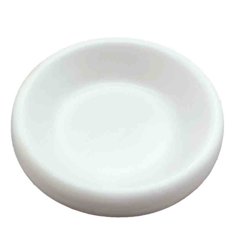 Solid Wood Cat Bowl Ceramic Pet Bowl Feeding Bowl