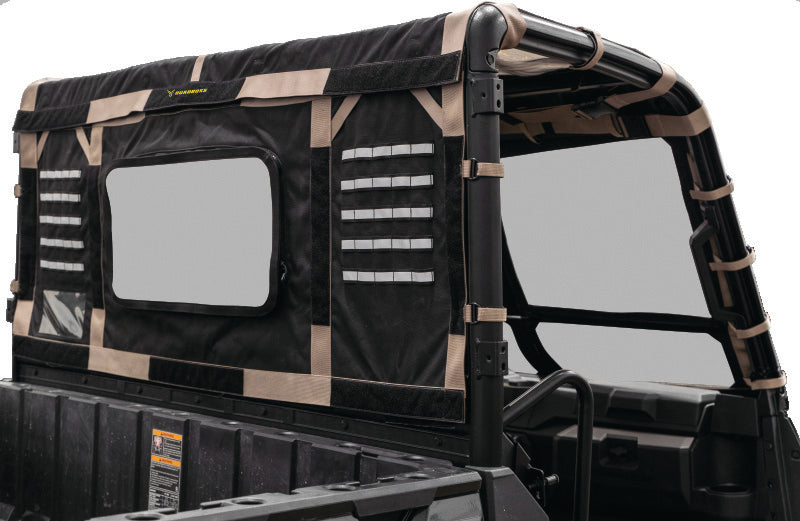 QuadBoss, QuadBoss 375791 Polycarbonate Rear Window for Polaris Ranger XP & Crew Models