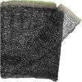 Cool Area 55% 10x20ft Sunblock Shade Cloth Cover Mesh UV Resistant Net for Garden Flower Plant Greenhouse, Black