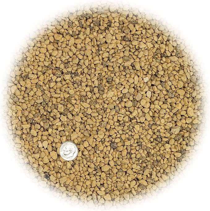 Pure Hard Akadama for Bonsai/Succulent Soil - (3mm-6mm) Small Grain for Cactus, Bonsai Plants Soil Amendment, Prevent Over Water, Provides Optimal Water Retention, Fast Drainage (2 Quart)
