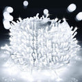 Decute 800 LED 272FT Christmas String Lights 8 Modes with Timer Function, Waterproof Twinkle Fairy Lights for Christmas Tree Party Wedding Yard Garden Outdoor Indoor Decorations, Cool White