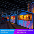 MUYUN 420 LEDs American Flag Lights, Waterproof LED US Light, United States Flag Light for Garden, Festival, Holiday, Party Decoration, Christmas Decorations