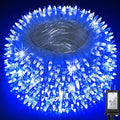 750 LED 246FT Christmas Lights Outdoor, Super Long Waterproof Christmas String Lights with 8 Modes, Christmas Tree Lights with Timer Memory for Fence Garden Xmas Wedding Party Decor Blue