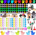 200 Pieces Fairy Garden Accessories, Mini Resin Duck,Fairy Garden Kit, Fairy Garden Animals, Miniature Figurines, Micro Landscape Ornaments Kit, Garden DIY Kit, Garden DIY Kit