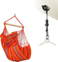 LA SIESTA® - Medium Basic Domingo Hammock Swing Chair & CasaMount - Weather & Tear Resistant Hanging Chair - Outdoor Indoor Hammock Chair w/Suspension Kit for Walls Ceilings Square Beams - Toucan