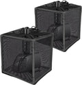 2 PCS Pond Pump Filter Bag, 10 Inch Pond Filter Box with Drawstring, Anti-Clogging Pump Barrier Bag Pump Mesh Bag for Outdoor Water Ponds Filters Pond Biological Filters