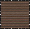 VICLLAX Shade Fabric Sun Shade Cloth Privacy Screen with Grommets for Patio Garden Pergola Cover Canopy 16x16 FT, Mocha