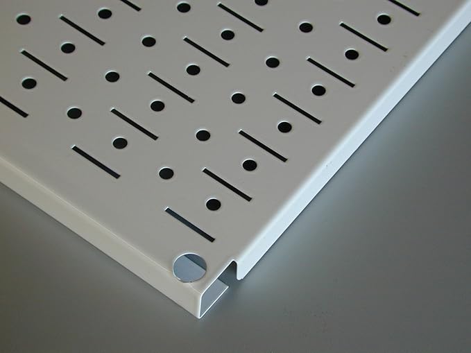 Wall Control Pegboard Organizer 4 ft. Metal Pegboard Standard Tool Storage Kit with Black Toolboard and Red Accessories