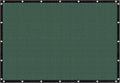 VICLLAX Shade Fabric Sun Shade Cloth with Every 2 FT Grommets for Patio Garden Pergola Cover Canopy 4x21 FT, Dark Green