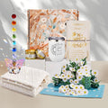 Sympathy Gift Baskets, Unique Memorial Gifts for Loss of Loved One, Bereavement Grief Gift Idea with Crystal Suncatcher, Condolences Gift Basket Box for Women, Sorry for Your Loss Mom Dad Friend Baby
