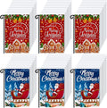 Shimeyao 54 Pcs Blank Sublimation Flags DIY Lawn Garden Flags 11.8 x 17.7 Inches Polyester Blank Heat Transfer Banner for Valentine's Day Wedding Indoor Outdoor Party Decoration