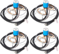 Farm Innovators H-439 1000 Watt Cast Aluminum Submergible Water Tank Deicers with Chew Proof Cords and Self Regulating Thermostats, Silver (4 Pack)