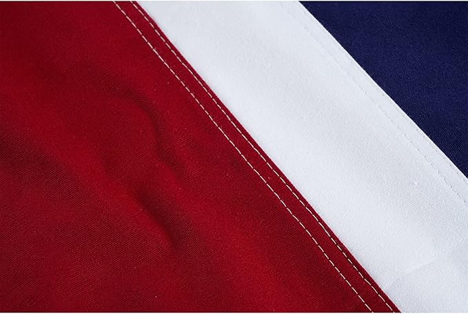 Homissor British Flag 5x8 Union Jack England Flags Embroidered Sewn Stripes Large United Kingdom UK Flag Heavy Duty Outdoor
