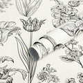 Dimoon 236"x17.3" Floral Peel and Stick Wallpaper Beige Contact Paper Waterproof Wallpaper Delicate Vintage Flower Thicken Plant Self Adhesive Removable Wall Covering Shelf Liner Decal Vinyl Roll