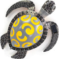 VP Home Tribal Sea Turtle Solar Powered Outdoor Decor Garden Light with LED Glowing Shell Great Addition for Your Garden, Decorations for Outside Patio Lawn Yard