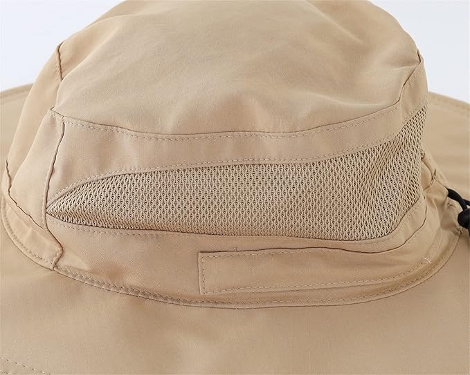 Connectyle Women's UPF 50+ Sun Hat UV Protection Wide Brim Bucket Hat Summer Beach Hats Fishing Hiking Outdoor Safari Hats