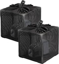 Fineday Pond Filter, Anti-Clogging Cube Outdoor Mesh Water Pump Barrier Bag Box Basket (10" x 2 Pack)