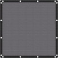VICLLAX Shade Fabric Sun Shade Cloth with Every 2 FT Grommets for Patio Garden Pergola Cover Canopy 15x17 FT, Grey
