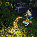 Solar Watering Can Lights, 1 Pack Outdoor Solar Lantern Decorative, Solar Outdoor Lights Watering Can Lantern for Balcony Garden Courtyard Patio Yard Lawn Patio Walkway Party Decorations