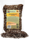 Soil Mixture for Indoor Herb Planters - Specially Blended Soil Mixture for Planting and Growing Indoor Kitchen Herbs Indoors, Indoor Herb Garden, Herb Growing Soil Mixture - 4 Quart Bag
