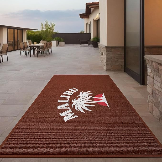 Custom Commercial Personalized Doormat Floor Mat Entryway Area Rugs Welcome Carpet for Business Home Indoor and Outdoor Non Slip Washable Durable